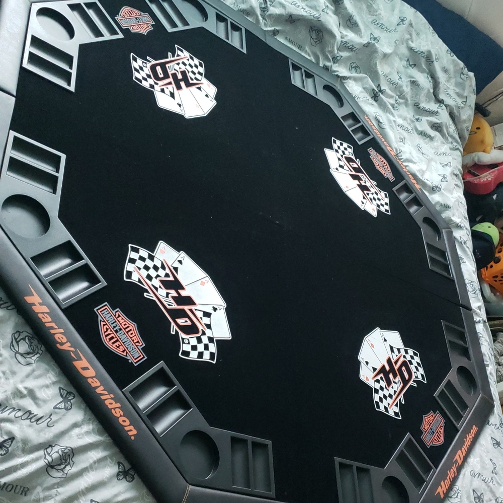 Harley Davidson Poker table top